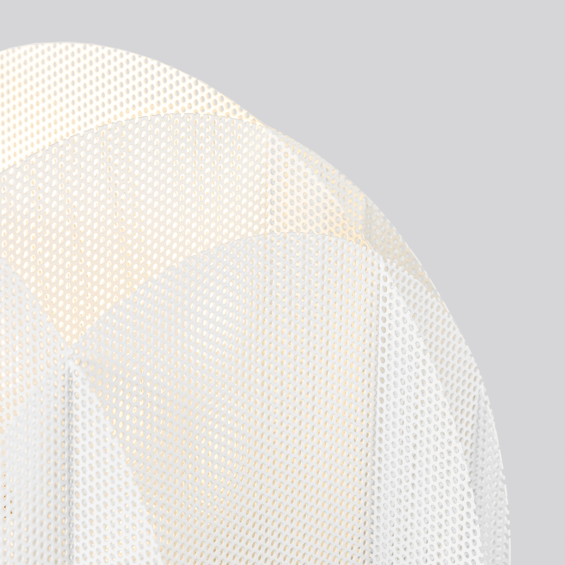 Iron floor lamp detail