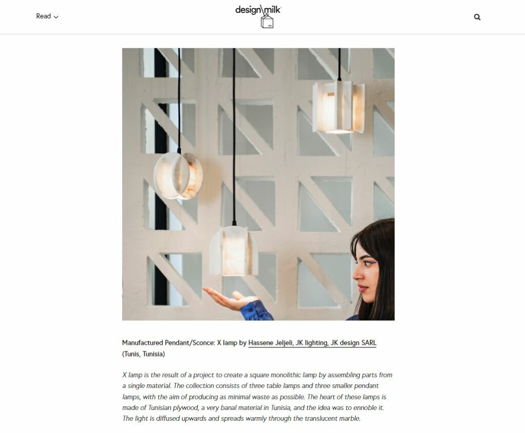 Hassene JELJELI design milk